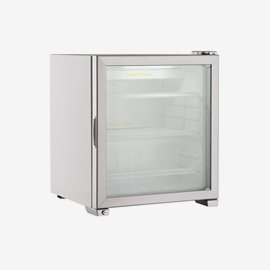 Kylskåp med glasdörr